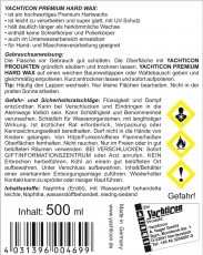 Yachticon Premium Hard Wax mit Teflon surface protector 5 Liter