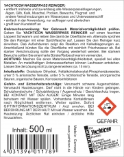 Yachticon Wasserpa Reiniger 500 ml