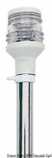 Klappbarer Lampenschaft Compact, rundum 360, wei