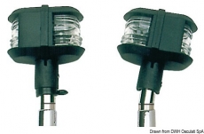 Klappbarer Lampenschaft Compact mit Doppel-Seglerlaterne