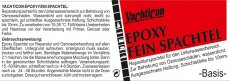 Yachticon Epoxy Feinspachtel mit Hrter 2,1 kg