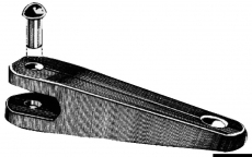 Paar Ersatzknebel für Außenborder von Johnson/Evinrude Paar Ersatzknebel für Außenborder von Johnson/Evinrude