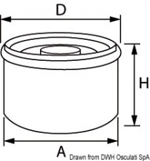 lfilter Honda,Mercury,Tohatsu PS 8/60 Original-Artikelnummer 15400-PFB-014
