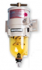 Dieselfilter Heavy duty Turbine Dieselfilter, mit Wasserseparator und Klarsichtbehlter 227L/h