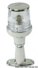 Topplicht 360 Grad Classic mit Hebesockel, Edelstahl