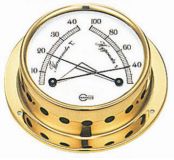 Thermo- Hygrometer von Barigo Tempo Gehuse 110x32 mm