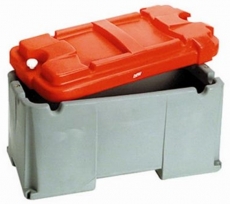 Batteriekasten zwei Batterien bis 200 Ah 520 x 585 x 320mm Batteriekasten zwei Batterien bis 200 Ah 520 x 585 x 320mm
