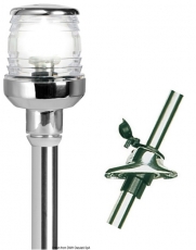 LED-Topplicht 360 Classic, abziehbares und geneigtes Modell aus Edelstahl