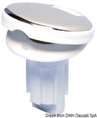 LED-Topplicht 360� Classic, abziehbar mit Sockel Advance, 100cm, wei�