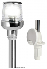 LED-Topplicht 360° Classic, abziehbar mit Sockel Advance, 100cm, Edelstahl LED-Topplicht 360° Classic, abziehbar mit Sockel Advance, 100cm, Edelstahl