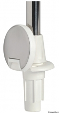 LED-Topplicht 360 Classic, abziehbar mit Sockel Advance, 100cm, Edelstahl