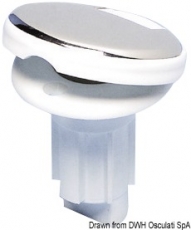 LED-Topplicht 360 Classic, abziehbar mit Sockel Advance, 100cm, Edelstahl
