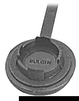 2polig Buchse flach, weiblich 10A zugelassen gem NATO Norm