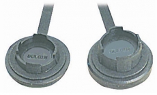 2polig Buchse flach, weiblich 10A zugelassen gem NATO Norm