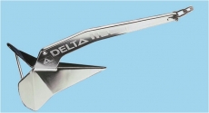 Delta Anker LEWMAR 20 kg, Edelstahl