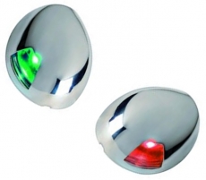 LED Navigationslicht Sea-Dog Scheinwerfer, Edelstahl, links fr Boote bis 20m