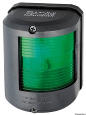 Navigationslicht der Serie Utility 78, schwarz, rechts, 12V Navigationslicht der Serie Utility 78, schwarz, rechts, 12V