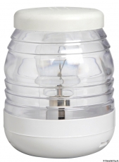 Rundumlicht 360 Grad aus Polycarbonat, weiß, 24V Rundumlicht 360 Grad aus Polycarbonat, weiß, 24V