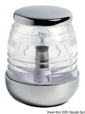 Rundumlicht 360 Grad aus rostfreiem Edelstahl, 24V Rundumlicht 360 Grad aus rostfreiem Edelstahl, 24V