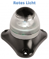 LED Navigationsbeleuchtung Sphera ll bis 20m, schwarz, rotes Licht 360�