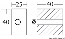 Motorfu 50-200PS fr alle Auenborder V4, V6 und alle OMC Cobra auer 460. . Zink