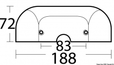 Plattenanode fr Heckantrieb Alpha One Zink