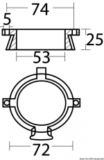 Kragenanode Alpha Zink