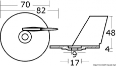 HP 2/3 Zylinder, mm 70 Zwei-/Viertakter Zink