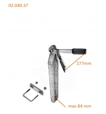 Bughalter universal, komplett fr Trailer und Anhnger