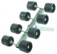 Bewegliche Seitenrolle, 40mm, erhht, 8 Rollen Trailerzubehr 100