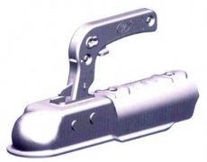 fr Trailer und Anhnger Zugelassene, universelle Anhngerkupplung, rund, 50mm