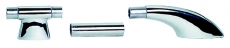 Handlaufsttze, Edelstahl AISI 316, Hhe 60 mm, Endstck
