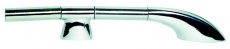 Handlaufsttze, Edelstahl AISI 316, Hhe 60 mm, Endstck