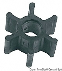 Impeller Innenborder für Volvo Penta, Original-Artikelnummer 875583, 833995, 21951342, 3586496 Impeller Innenborder für Volvo Penta, Original-Artikelnummer 875583, 833995, 21951342, 3586496