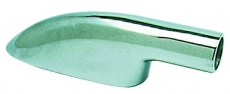 Handlaufstütze, verchromtes Messing, Endstück für Rohr ø 22mm Handlaufstütze, verchromtes Messing, Endstück für Rohr ø 22mm