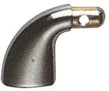 Rohr aus verchromtem Messing, 10 mm, 500 mm Lnge