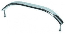 Handlauf aus Edelstahl mit eliptischer Biegung, 305mm Sektion 20x40mm Handlauf aus Edelstahl mit eliptischer Biegung, 305mm Sektion 20x40mm