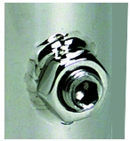 Relingstütze aus Edelstahl, drehbar auf dem Halter, 625mm lang Relingstütze aus Edelstahl, drehbar auf dem Halter, 625mm lang