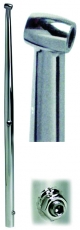 Relingstütze aus Edelstahl, drehbar auf dem Halter, 750mm lang Relingstütze aus Edelstahl, drehbar auf dem Halter, 750mm lang