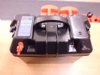 Batteriegehuse 420 x 250 x 320mm Mit Batterieberwachung und 2 Steckdosen