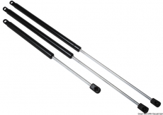 Gasdruckfedern aus poliertem rostfreiem Edelstahl, Auge - Kupplungsknauf, 550 mm, bis 20 Kg Gasdruckfedern aus poliertem rostfreiem Edelstahl, Auge - Kupplungsknauf, 550 mm, bis 20 Kg