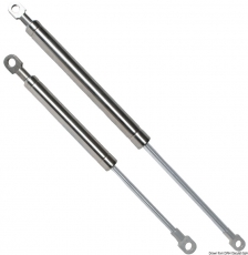 Gasdruckfeder aus AISI 316 rostfreiem Edelstahl Auge- Auge, 250 mm, bis 18 Kg