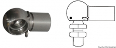 Gasdruckfeder mit Edelstahl-Augterminal , 922 mm, bis 60 Kg