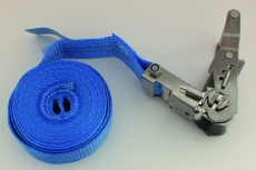 Navyline Zurrgurt mit Edelstahl Ratsche, Gre: 5 m, 800 daN