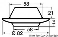 Einbau-Deckenleuchte Comet mit 12 LEDs, ausrichtbar, Au�endurchmesser 82mm, mit Schalter