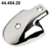 Profil- Scheuerleiste aus rostfreien Edelstahl AISI 316, Hochglanzpoliert 25mm 7mm