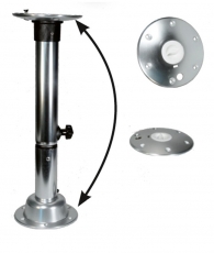Twist lock Fuß für Tisch aus eloxiertes Aluminium Twist lock Fuß für Tisch aus eloxiertes Aluminium