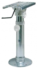 Stuhlfu mit drehbarer Schiene einstellbar Hhe 45 bis 62cm / matt