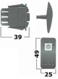 Schaltwippe 24 - 12 volt