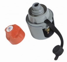 Batteriehauptschalter fr Boote HEAVY DUTY mit abziehbarem Schlssel